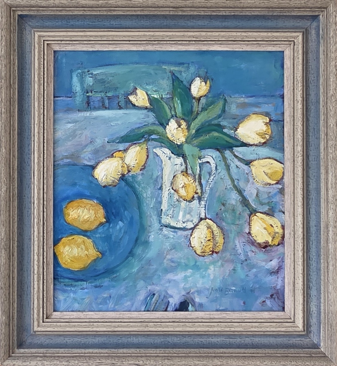 Tulips & Lemons by June Bennett